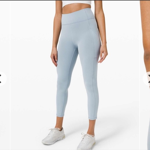 lululemon athletica Pants - lululemon athletica Chambray Invigorate High-Rise Tight 25"